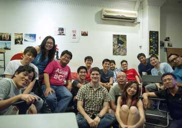 HackerspaceSG v1 at Bussorah Farewell Party